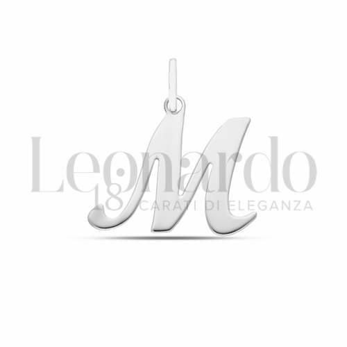 M Lettera in Oro Bianco da 1,2gr.