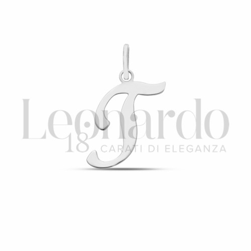 T Lettera in Oro Bianco da 0,8gr.