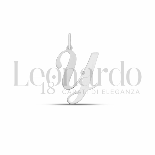 Y Lettera in Oro Bianco da 1,5gr.