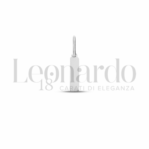 I Lettera in Oro Bianco da 0,3gr.