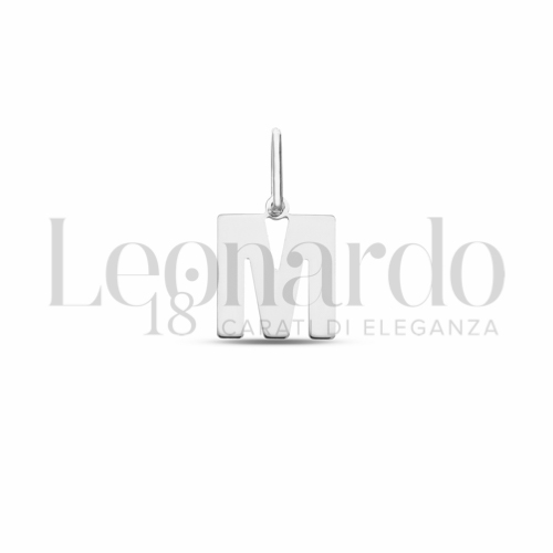 M Lettera in Oro Bianco da 0,6gr.
