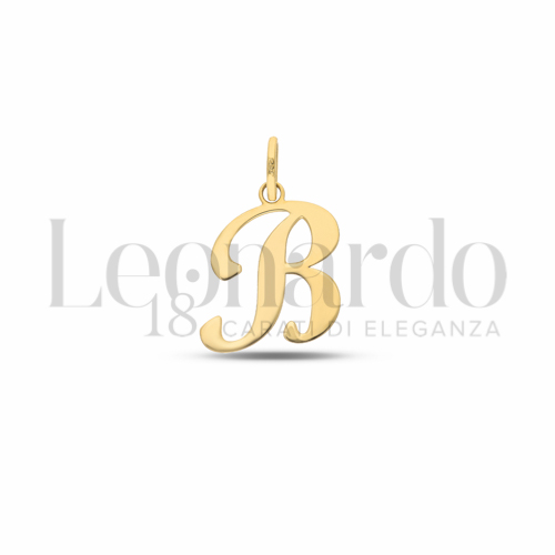 B Lettera in Oro Giallo da 0,6gr.