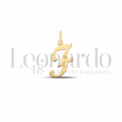 F Lettera in Oro Giallo da 0,5gr.