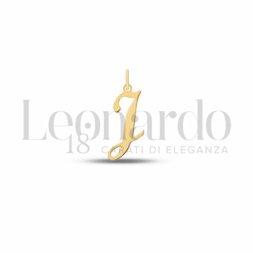 J Lettera in Oro Giallo da 0,5gr.