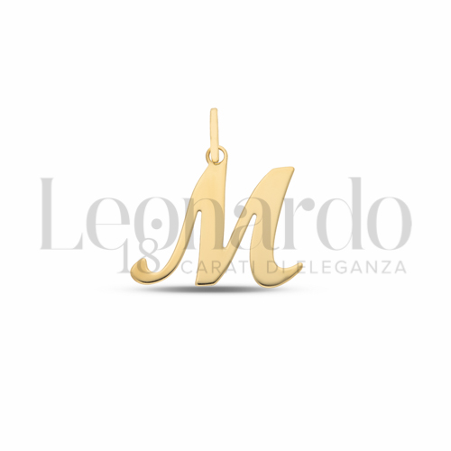 M Lettera in Oro Giallo da 0,9gr.