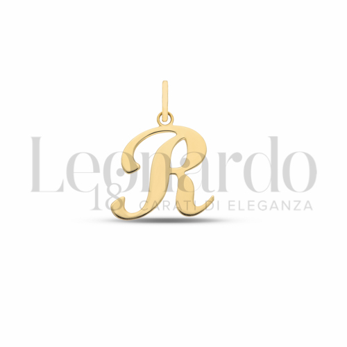 R Lettera in Oro Giallo da 0,7gr.