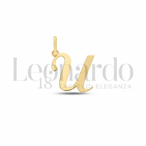 U Lettera in Oro Giallo da 0,9gr.