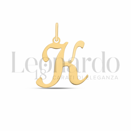 K Lettera in Oro Giallo da 1,2gr.