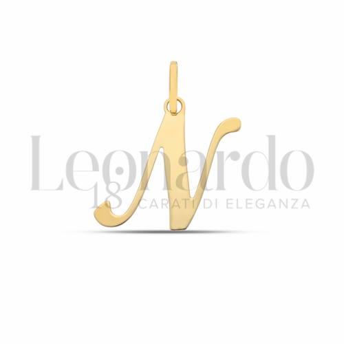 N Lettera in Oro Giallo da 0,9gr.