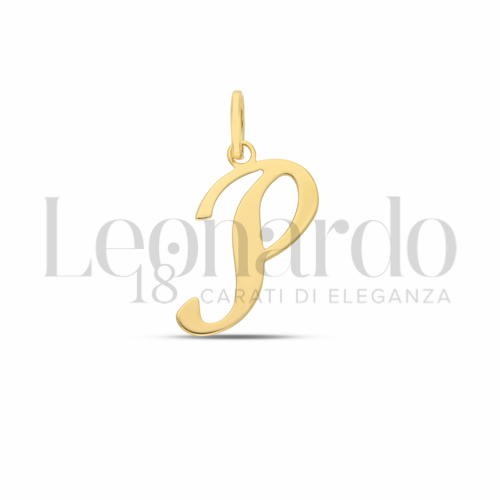 P Lettera in Oro Giallo da 0,8gr.