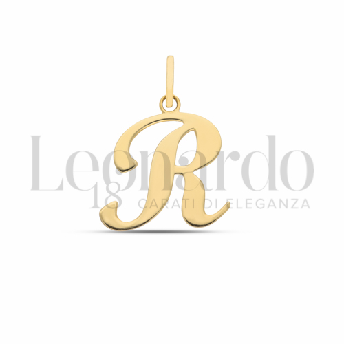 R Lettera in Oro Giallo da 1,2gr.