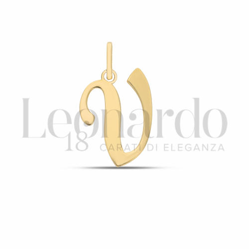 V Lettera in Oro Giallo da 0,9gr.