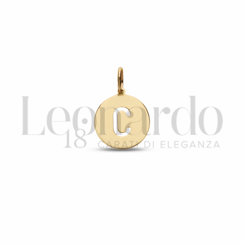 C Lettera in Oro Giallo da 0,5gr.