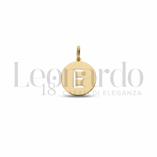 E Lettera in Oro Giallo da 0,5gr.