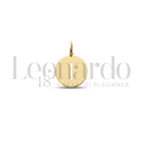I Lettera in Oro Giallo da 0,5gr.