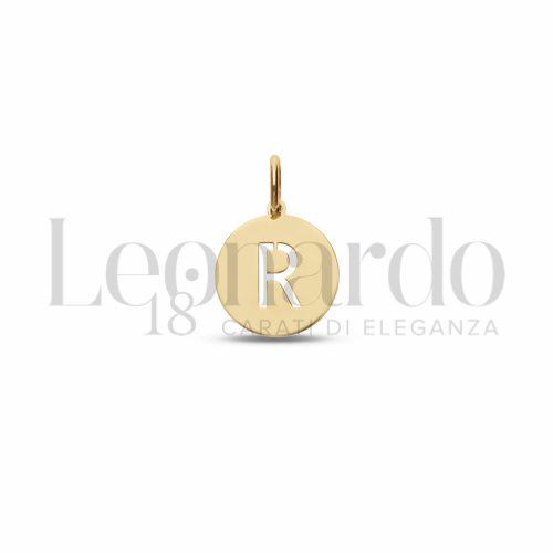 R Lettera in Oro Giallo da 0,5gr.