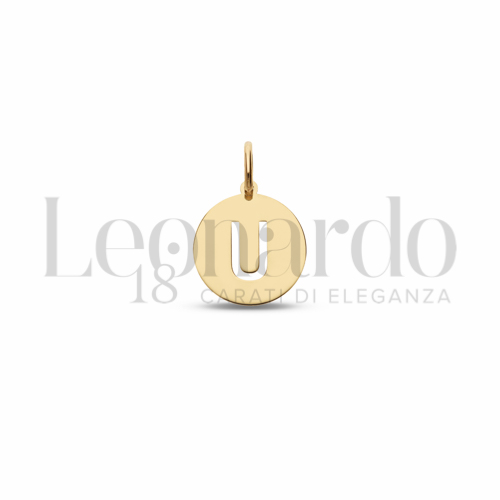 U Lettera in Oro Giallo da 0,5gr.