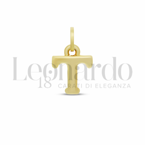 T Lettera in Oro Giallo da 1,1gr.