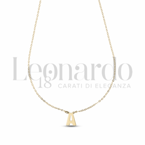 A Lettera in Oro Giallo da 1gr.