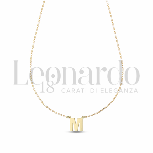 M Lettera in Oro Giallo da 1,1gr.