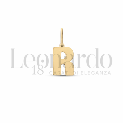 R Lettera in Oro Giallo da 0,5gr.