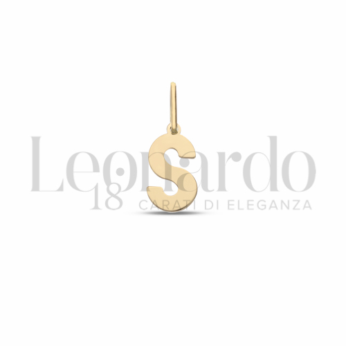 S Lettera in Oro Giallo da 0,3gr.