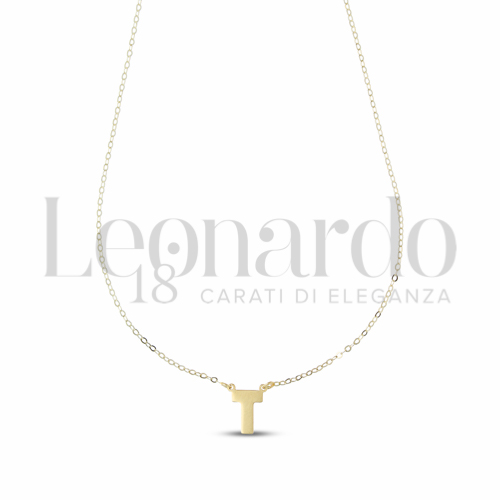 T Lettera in Oro Giallo da 1gr.