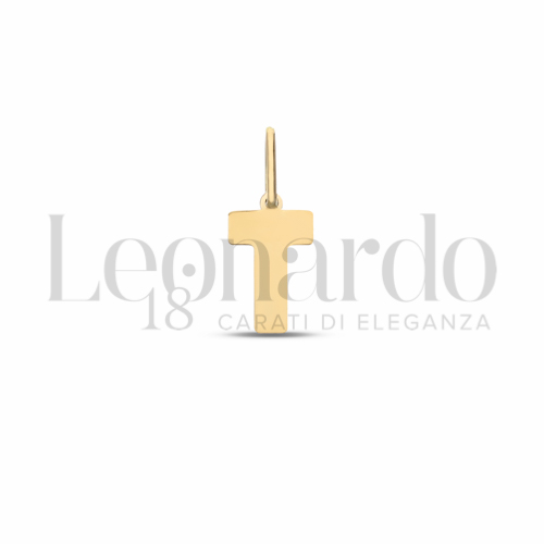T Lettera in Oro Giallo da 0,4gr.