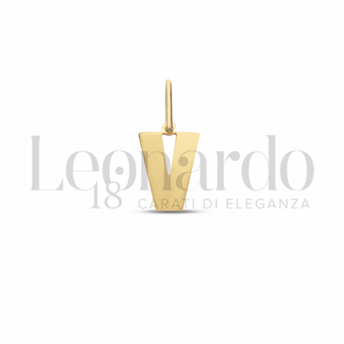V Lettera in Oro Giallo da 0,4gr.