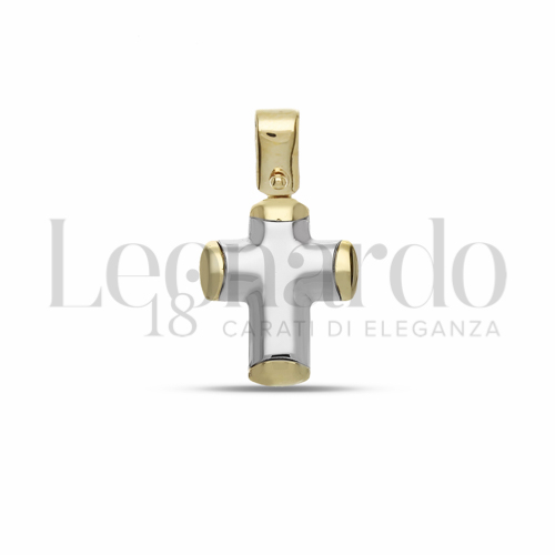 Modello Senza Cristo - Con bordi in Oro Bianco e Oro Giallo da 1,1gr.