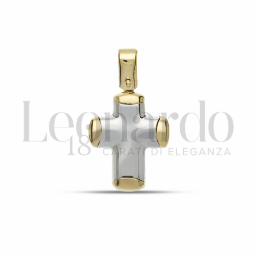 Modello Senza Cristo - Con bordi in Oro Bianco e Oro Giallo da 1,6gr.