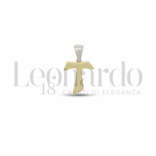 Modello Senza Cristo in Oro Bianco e Oro Giallo da 1,3gr.