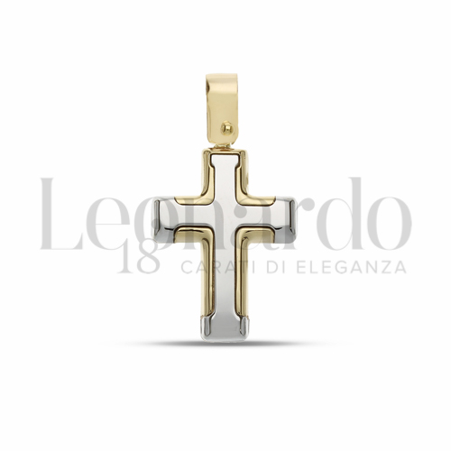 Modello Senza Cristo - Con bordi in Oro Bianco e Oro Giallo da 1,6gr.
