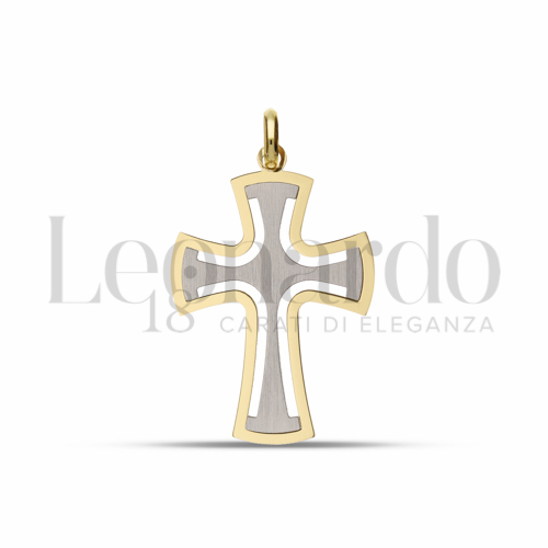 Modello Senza Cristo in Oro Bianco e Oro Giallo da 1,1gr.