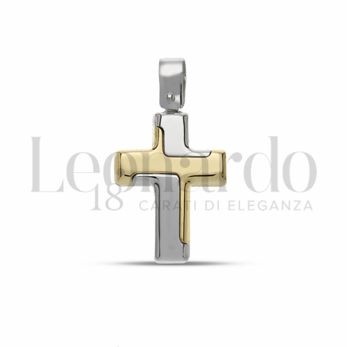 Modello Senza Cristo in Oro Bianco e Oro Giallo da 1,6gr.