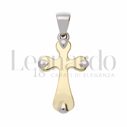 Modello Senza Cristo in Oro Giallo e Oro Bianco da 1,4gr.
