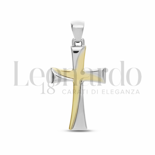 Modello Senza Cristo in Oro Giallo e Oro Bianco da 2gr.
