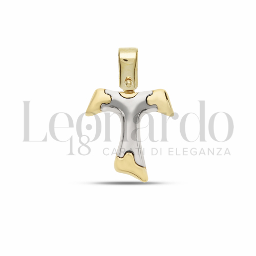 Modello Senza Cristo - Con bordi in Oro Giallo e Oro Bianco da 1,2gr.
