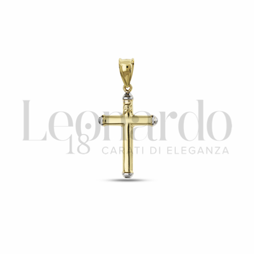 Modello Senza Cristo in Oro Giallo e Oro Bianco da 1,2gr.