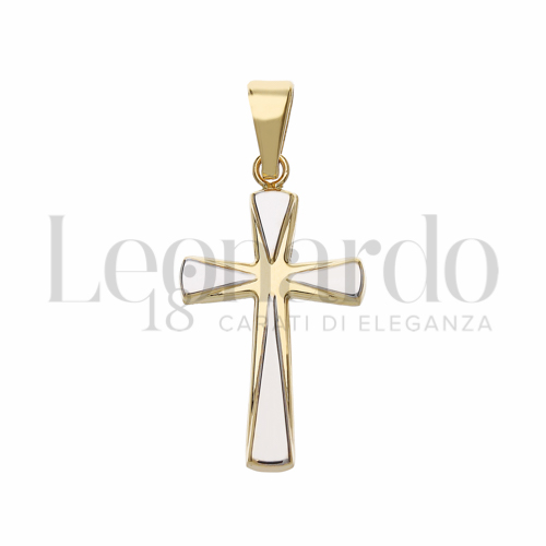Modello Senza Cristo in Oro Giallo e Oro Bianco da 1,5gr.