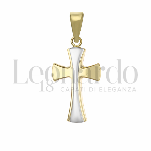 Modello Senza Cristo in Oro Giallo e Oro Bianco da 1,8gr.