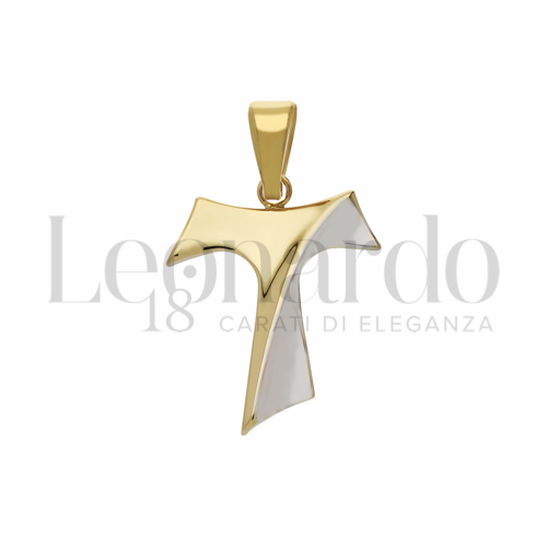 Modello Senza Cristo in Oro Giallo e Oro Bianco da 1,6gr.