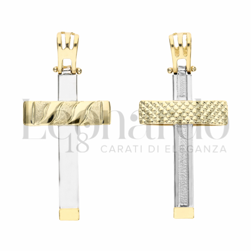 in Oro Giallo e Oro Bianco da 2,6gr.