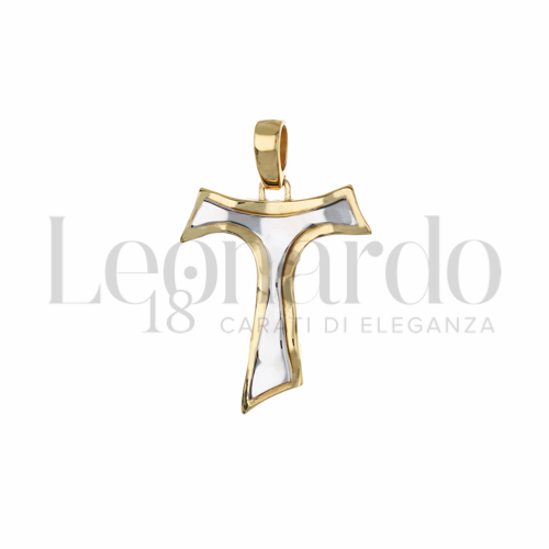 Modello Senza Cristo in Oro Giallo e Oro Bianco da 2,2gr.