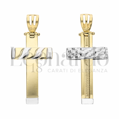 in Oro Giallo e Oro Bianco da 2,8gr.
