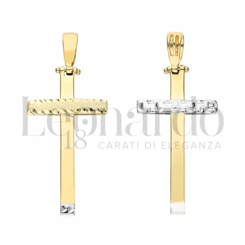 in Oro Giallo e Oro Bianco da 1,9gr.