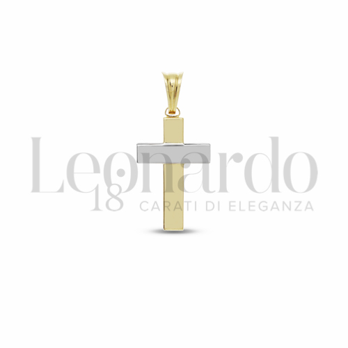 Modello Senza Cristo in Oro Giallo e Oro Bianco da 1,4gr.