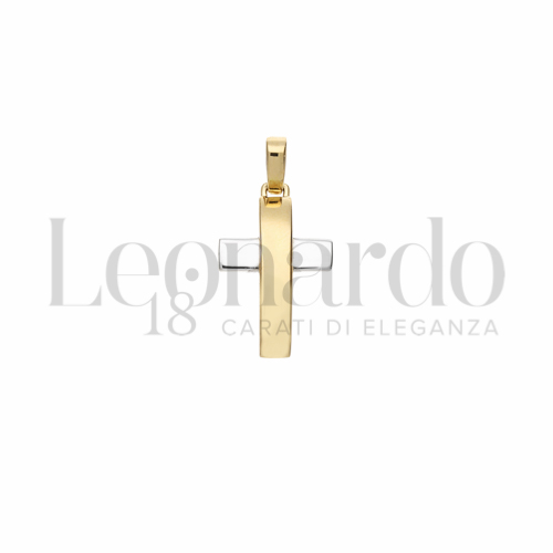 Modello Senza Cristo in Oro Giallo e Oro Bianco da 2,2gr.