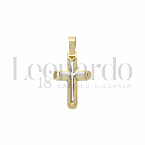 Modello Senza Cristo in Oro Giallo e Oro Bianco da 1,7gr.