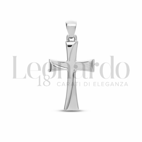 Modello Senza Cristo in Oro Bianco da 1,3gr.